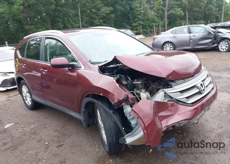 2012 Honda Cr-V Ex-L z USA, uszkodzony, nr VIN 5J6RM4H77CL035989